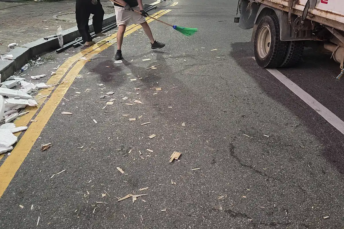 김포 창고 이사 폐기물 현장 사진 2